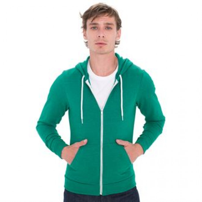 American Apparel Tri-blend terry zip hoodie (TRT497)